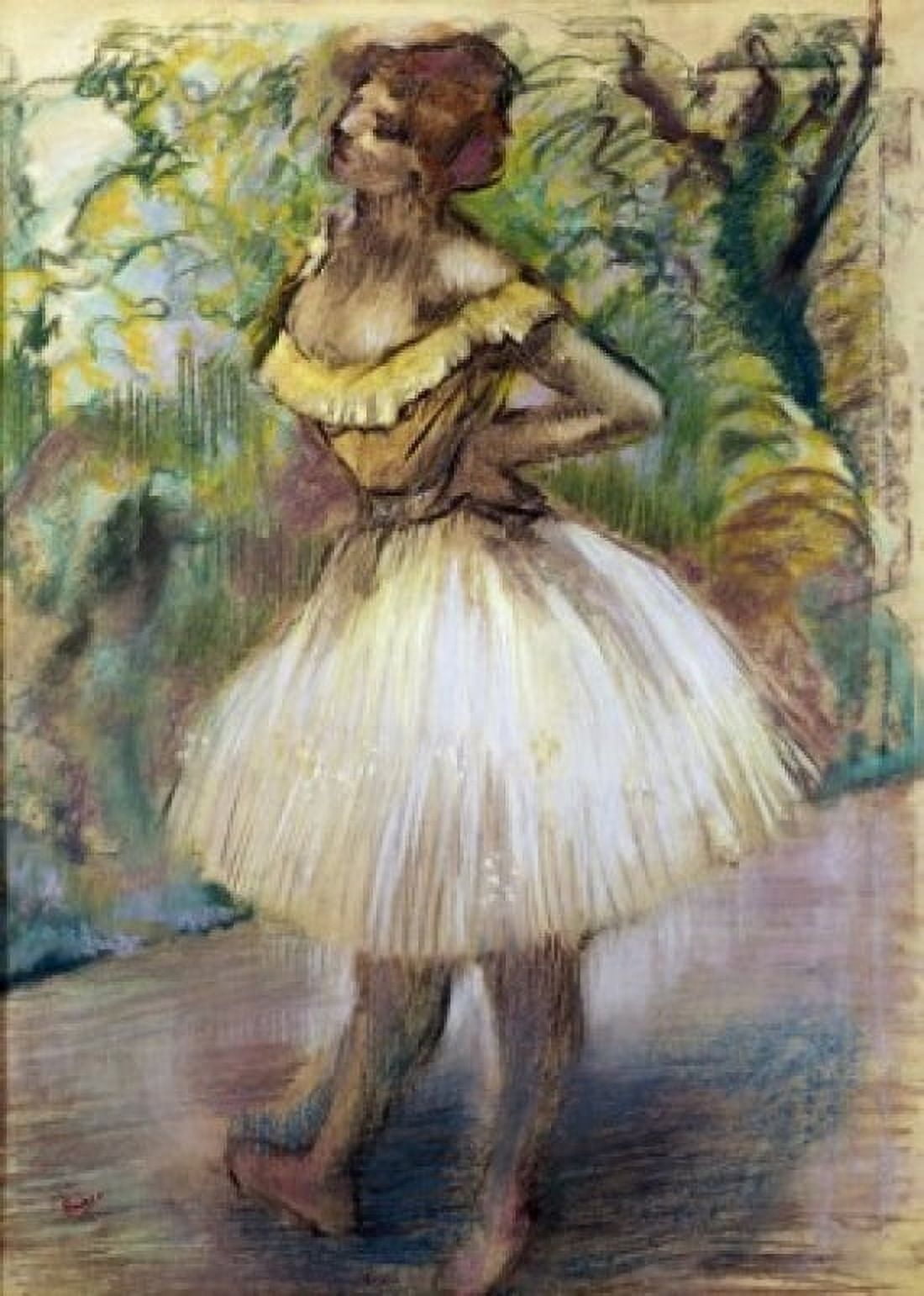 Dancer in Yellow Edgar Degas (1834-1917 French) Canvas Art - Edgar Degas (18 x 24)