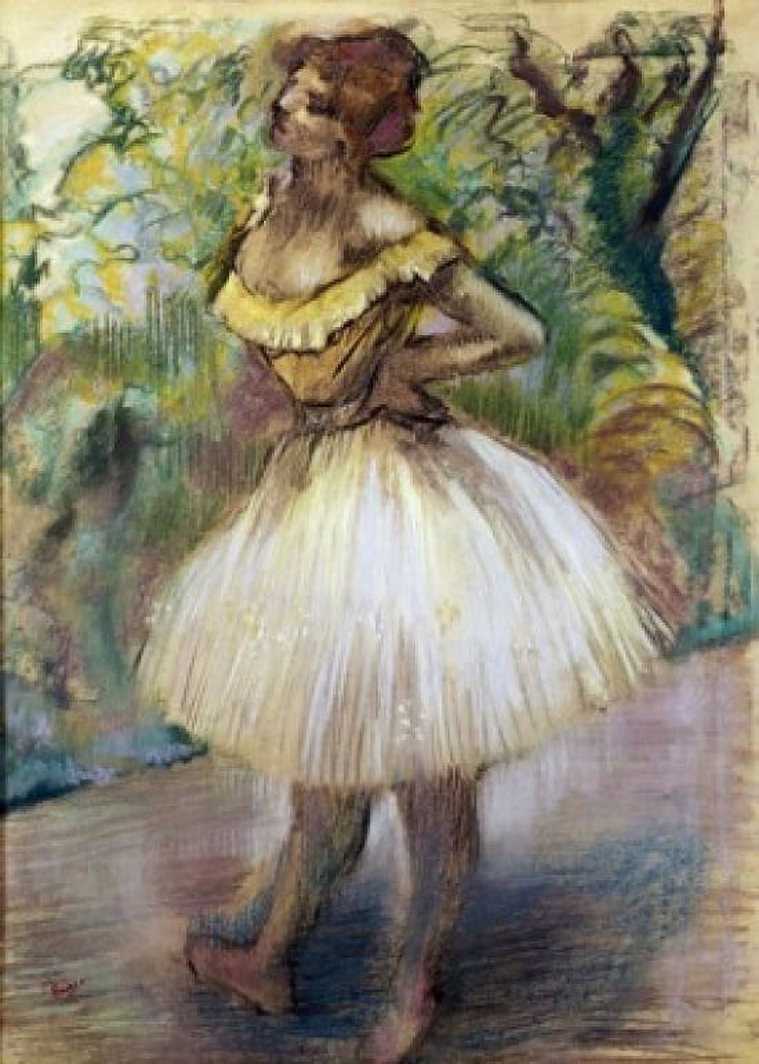 Dancer in Yellow Edgar Degas (1834-1917 French) Canvas Art - Edgar Degas (24 x 36)