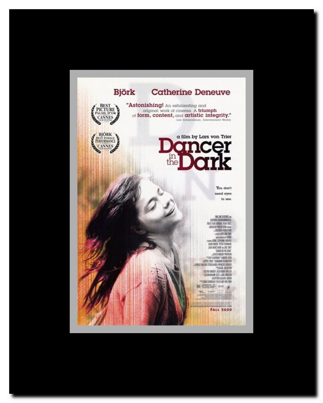 Dancer in the Dark Framed Movie Poster