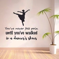 Don't Listen Gymnast Quotes Gymnastics Motivation Quote Wall Sticker ...