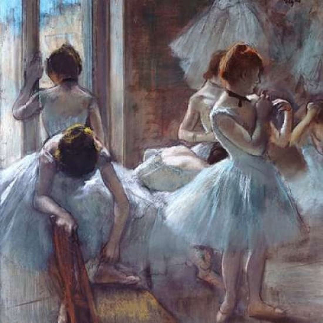 Dancers Canvas Art - Edgar Degas (24 x 24)