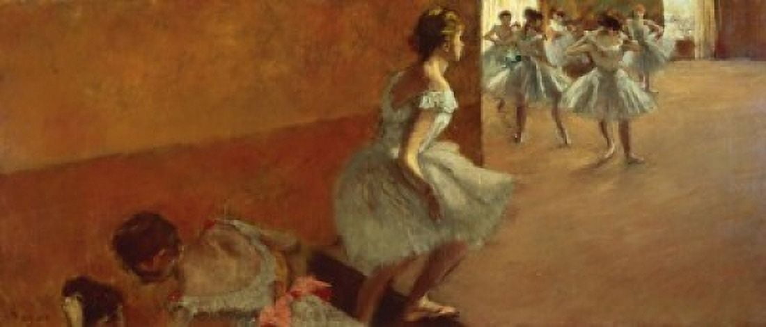 Dancers Climbing the Stairs  19th C  Edgar Degas (1834-1917French)  Musee dOrsay Paris Canvas Art - Edgar Degas (18 x 24)
