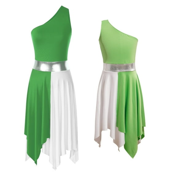 Dancewear Dance Dress Contemporary Dance Costume Dresses Dancewear Girls Smooth Dress