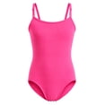 thumbnail image 1 of Girls Camisole Ballet Leotard, Adjustable Straps, Full Front Lining, Soft Cotton Dancewear for Ballet & Gymnastics, 1 of 6