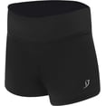 thumbnail image 1 of Dancina Gymnastics Shorts Athletic Dance Wear - for Little and Big Girls in Classic and New Metallic Ice Colors, 1 of 6