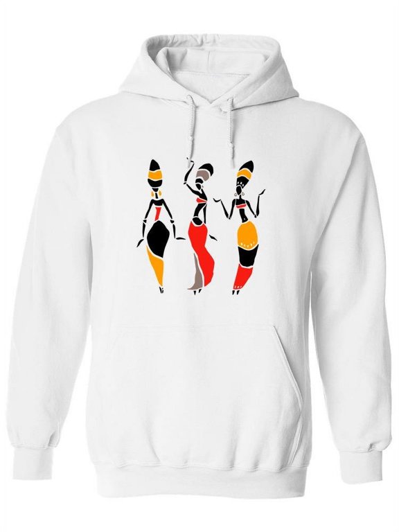 Dancing Afro-american Women Hoodie Women -Image by Shutterstock, Female Small