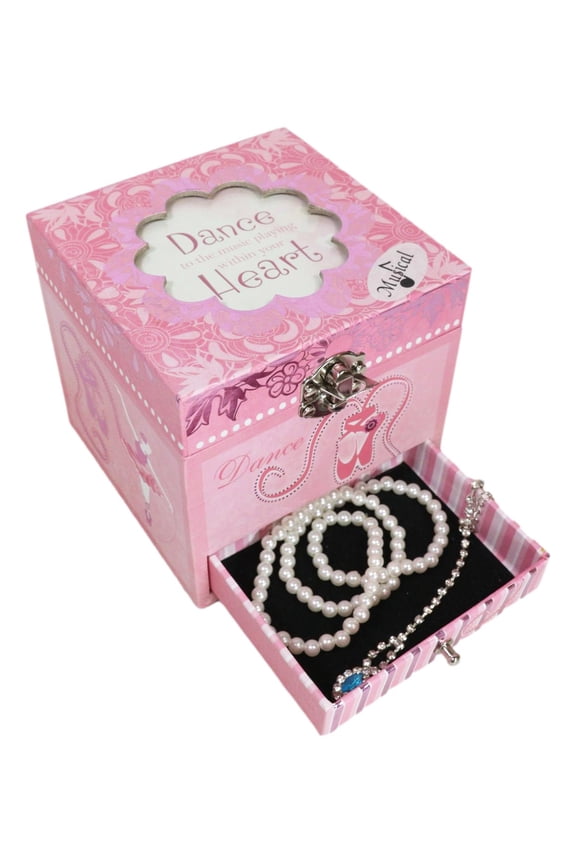 Dancing Ballerina Dance To Music Playing Within Your Heart Musical Trinket Box
