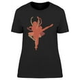 thumbnail image 1 of Dancing Ballet Dancer Pose  T-Shirt Women -Image by Shutterstock, Female 3X-Large, 1 of 2