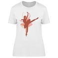 thumbnail image 1 of Dancing Ballet Dancer Pose  T-Shirt Women -Image by Shutterstock, Female Large, 1 of 2