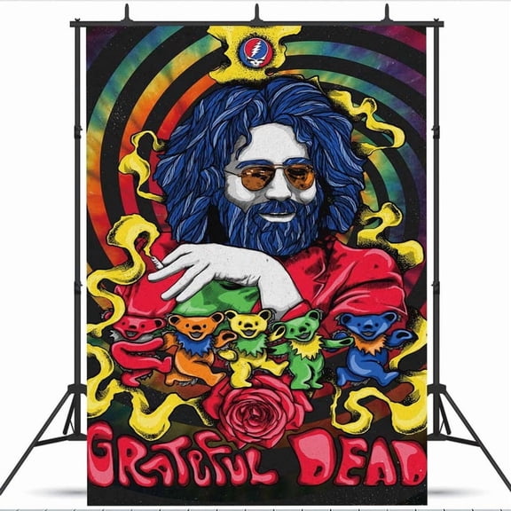 Dancing Bear Poster Wall Decor Birthday Banner Backdrop Background Party Supplies Taspestry