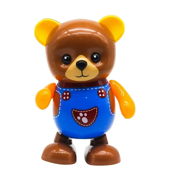 Dancing Bear Toy With Led Lights Music Movement Kids Robot Gift