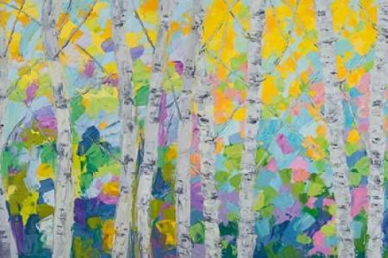 Dancing Birch Tree II Canvas Art - Ann Marie Coolick (20 x 28)