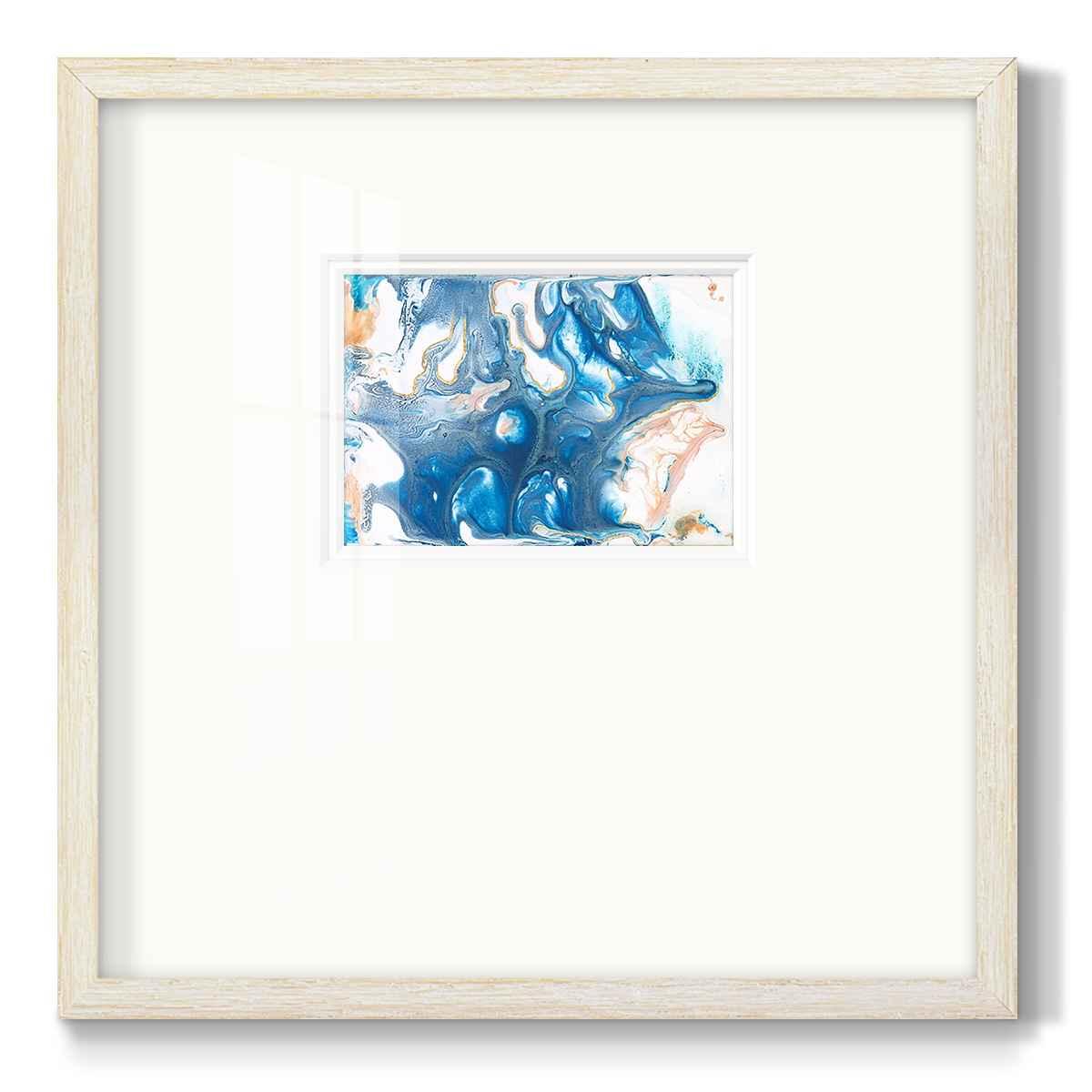 Dancing Blue IIPremium Framed Print