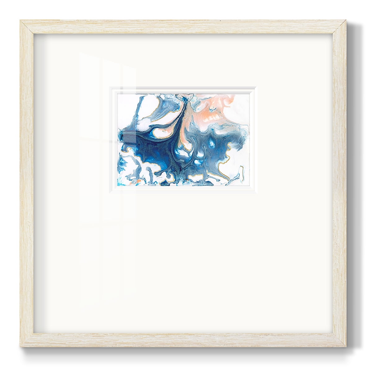 Dancing Blue IPremium Framed Print