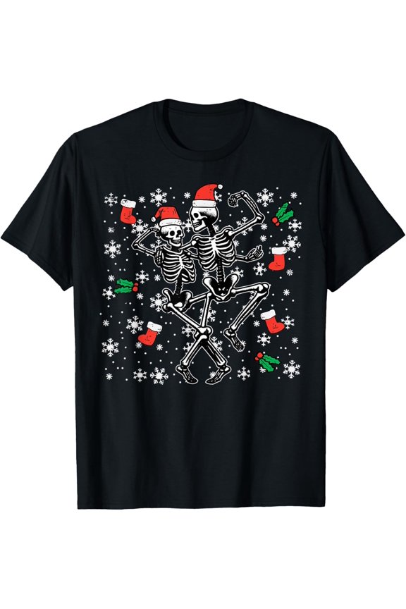 Dancing Bones Goth Women Men T-Shirt