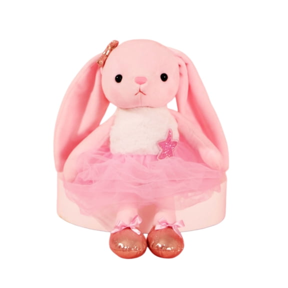 Dancing Bunny Plush Toy Soft Rabbit Stuffed Animal Doll Cute Gift Decor