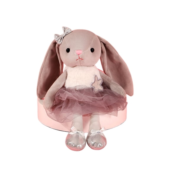 Dancing Bunny Plush Toy Soft Rabbit Stuffed Animal Doll Cute Gift Decor