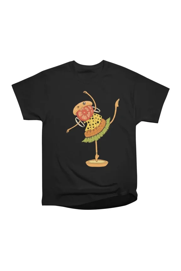 Dancing Burger T-Shirt Tee Gift For Him Merch For Her Apparel For Friend