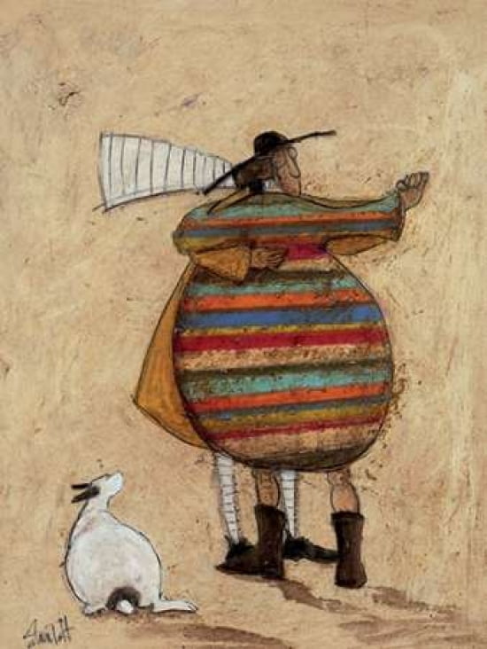 Dancing Cheek To Cheeky Canvas Art - Sam Toft (18 x 24)