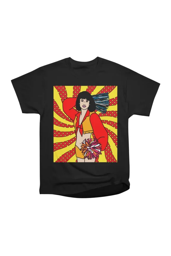 Dancing Cheerleader Cheers With Pom Poms T-Shirt Tee Gift For Him Merch For Her Apparel Fo