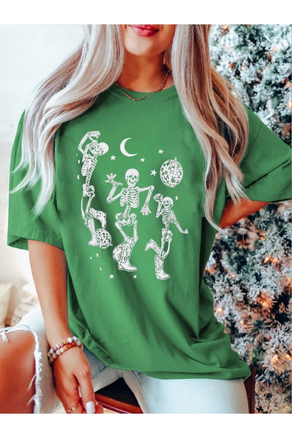 Dancing Cowboy Skeleton Tee