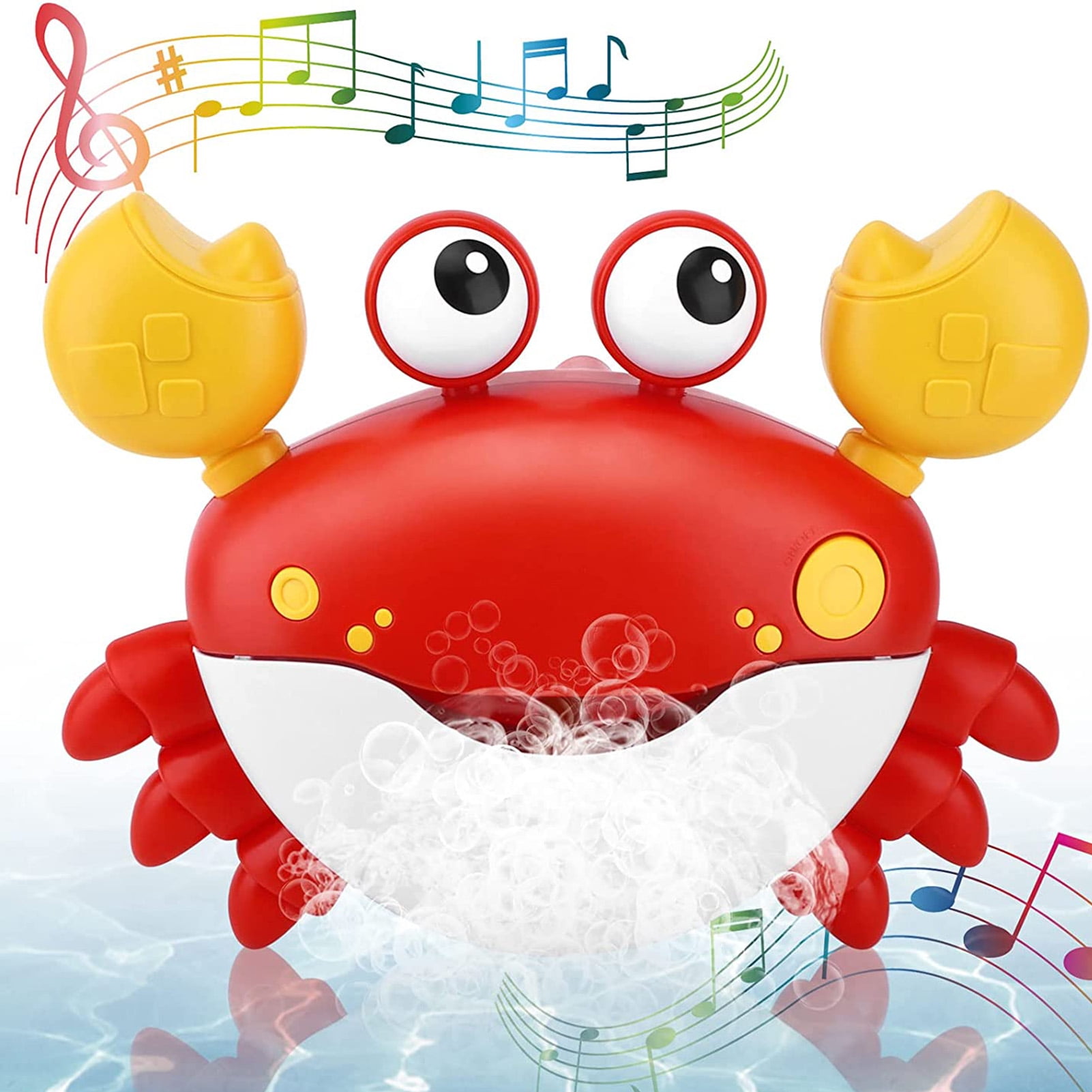 Crab music bubble machine hotsell