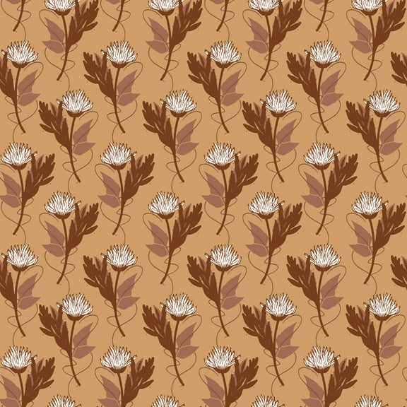 Dancing Daisies Main Sunrise Cotton Fabric