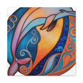 thumbnail image 1 of "Dancing Dolphin Splendor" - Canvas, 1 of 25