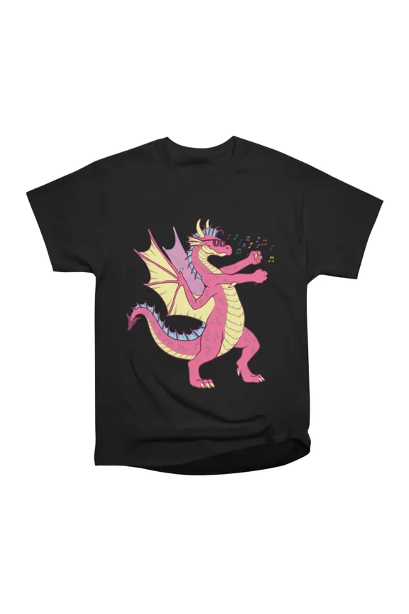 Dancing Dragon T-Shirt Tee Gift For Him Merch For Her Apparel For Friend