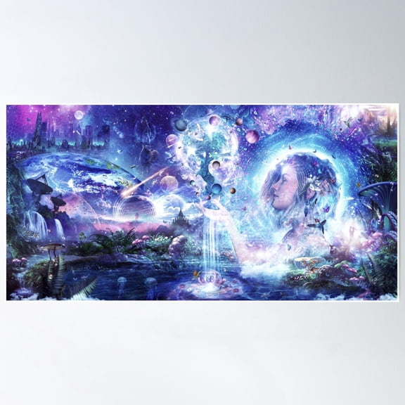 Dancing Dreams Poster Wall Art, Modern Wall Decor For Living Room Bedroom, 8x12 UNFRAMED