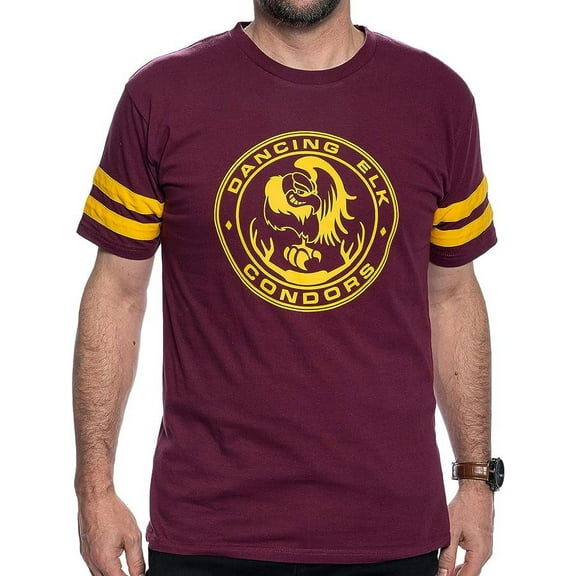 Dancing Elk Condors Halloween Costume T-Shirt Tee with Striped Sleeves Cosplay for Mens and Womens