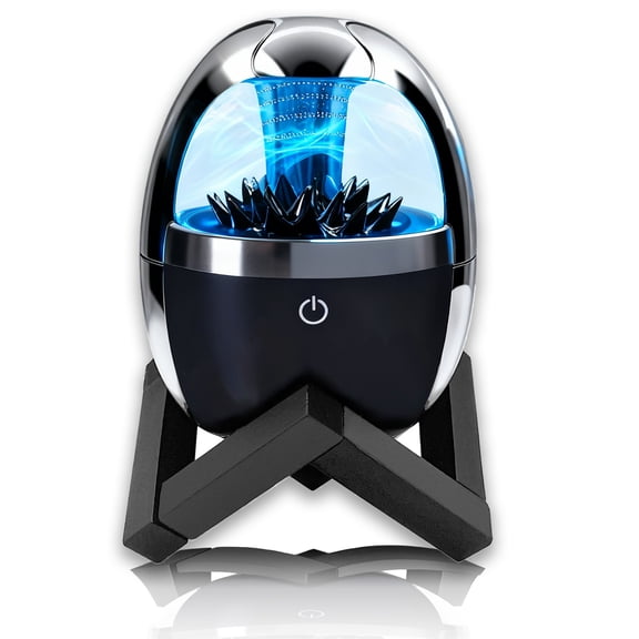 XRELIATECH Dancing Ferrofluid Bluetooth Speaker, Magnetic Fluid Display with LED Light, Stereo Sound, Touch Control for Office Desk Gaming