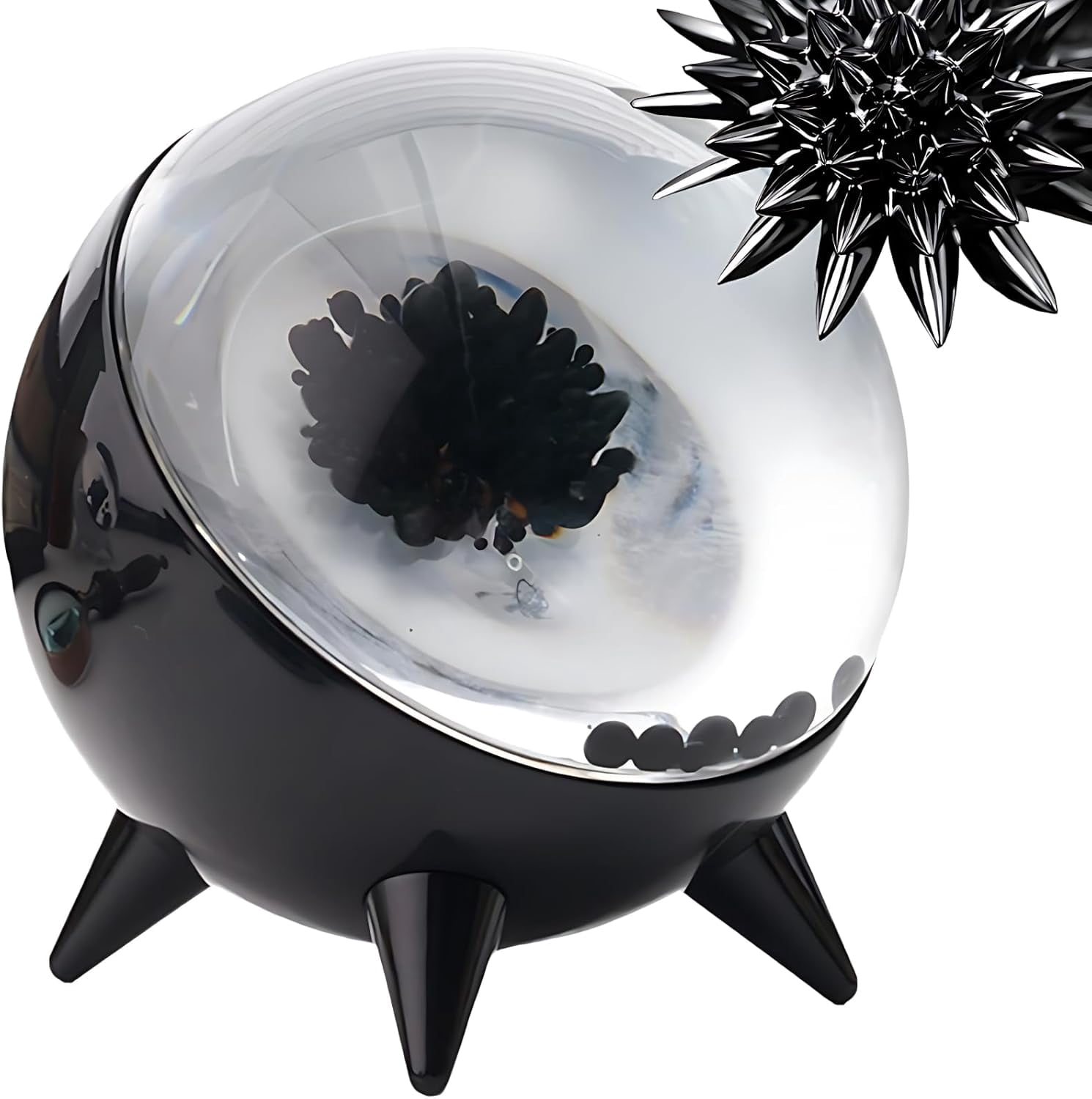 HusonoLife Ferrofluid Speaker, Dancing Ferrofluid Sound