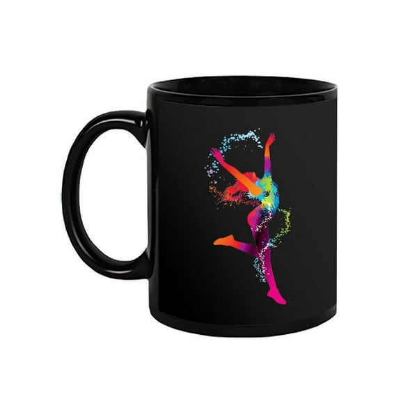 Dancing Girl Shape. Mug -Image by Shutterstock,