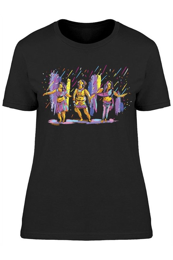 Dancing Girls T-Shirt Women -Image by Shutterstock, Female Medium