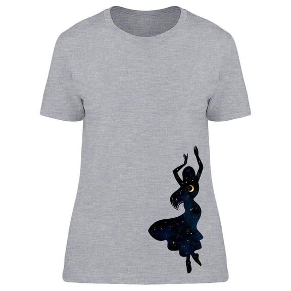 Dancing Gypsy Silhouette T-Shirt Women -Image by Shutterstock, Female XX-Large