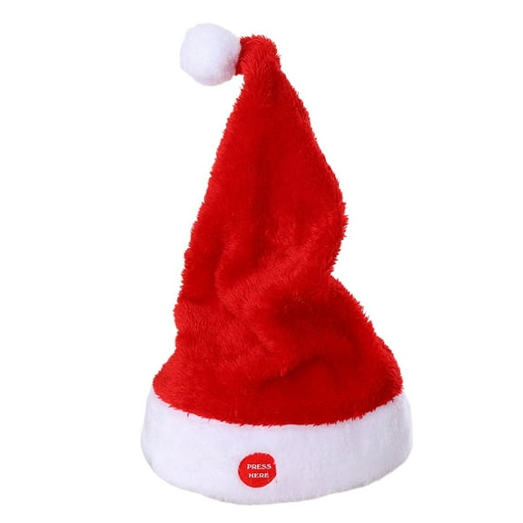 Dancing Hat Animated Santa Hat With Music And Motion Holiday For Kids & Adults Party for Kids 4-8 Party Flags 3x5 Outdoor Double Outdoor Event Tent Birthday Party Decorations for Women Party