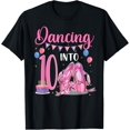 thumbnail image 1 of Dancing Into 10th Birthday Ballerina Ballet 10 Year Old Part T-Shirt, 1 of 4