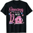 thumbnail image 1 of Dancing Into 12th Birthday Ballerina Ballet 12 Year Old Part T-Shirt, 1 of 4