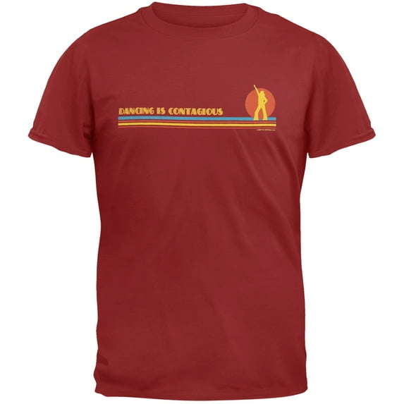 Dancing Is Contagious Maroon Youth T-Shirt
