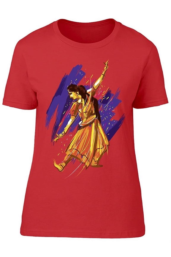 Dancing Lady T-Shirt Women -Image by Shutterstock, Female Medium
