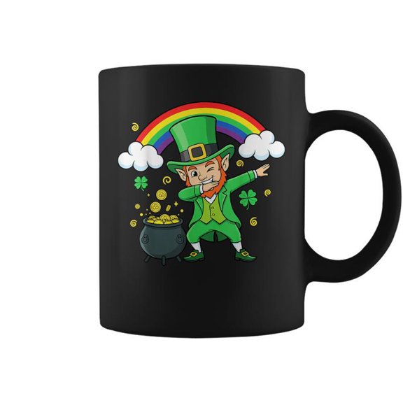 Dancing Leprechauns Dab Dance St Patricks Day Coffee Mugs