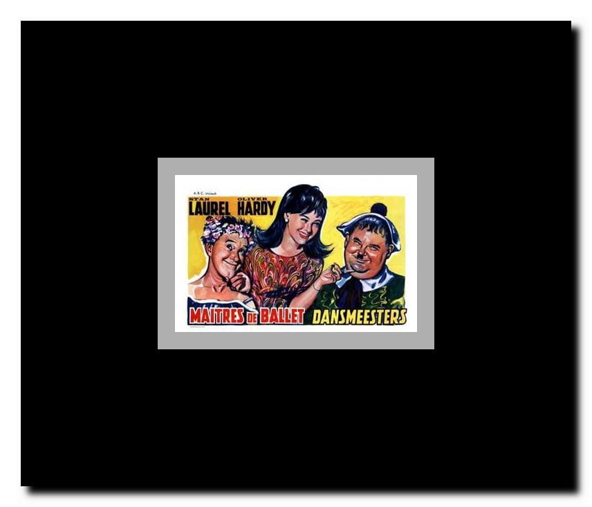 Dancing Masters Framed Movie Poster