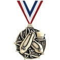 thumbnail image 1 of Dancing Medals, 2" Gold Diecast Dancing Medal Award 20 Pack, 1 of 2