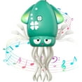 thumbnail image 1 of Dancing Octopus Baby Toys, Electric Crawling Magic Octopus Music Funny Squid Infant Toys for 1 2 3 Year Old Girl Boy Gifts, Green, 1 of 8