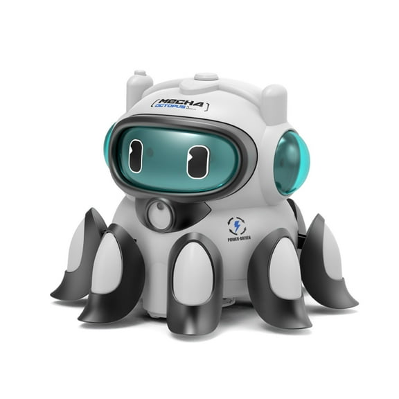 Dancing Octopus Toy With Lights And Spray Function 15.5X15.5X13 Inches Obstacle Avoidance Requires 3 Aa Batteries Interactive Moving Toy Gift For Kids