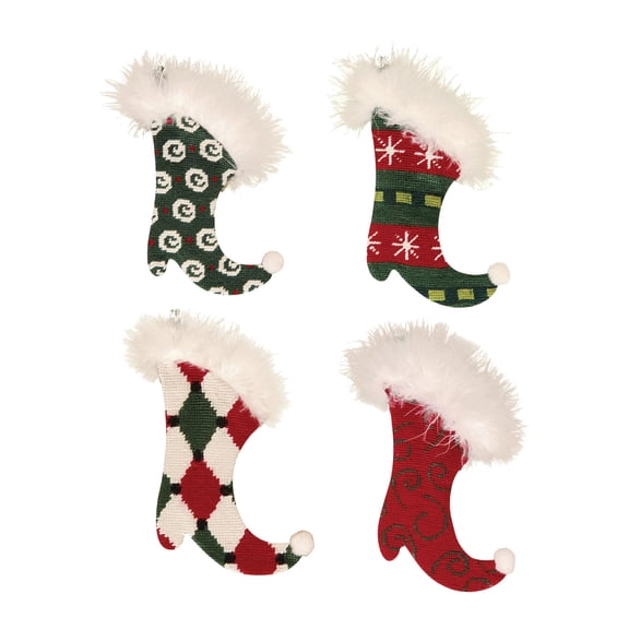 Dancing Petit Point Mini Stocking A/4