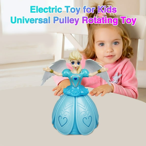 Dancing Princess Light Music Robot - Projection Lighting Auto-Unfolding