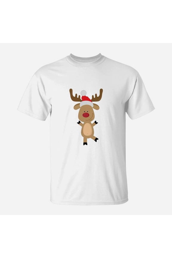 Dancing Rudolph Red Nosed Reindeer Merry Christmas TShirt