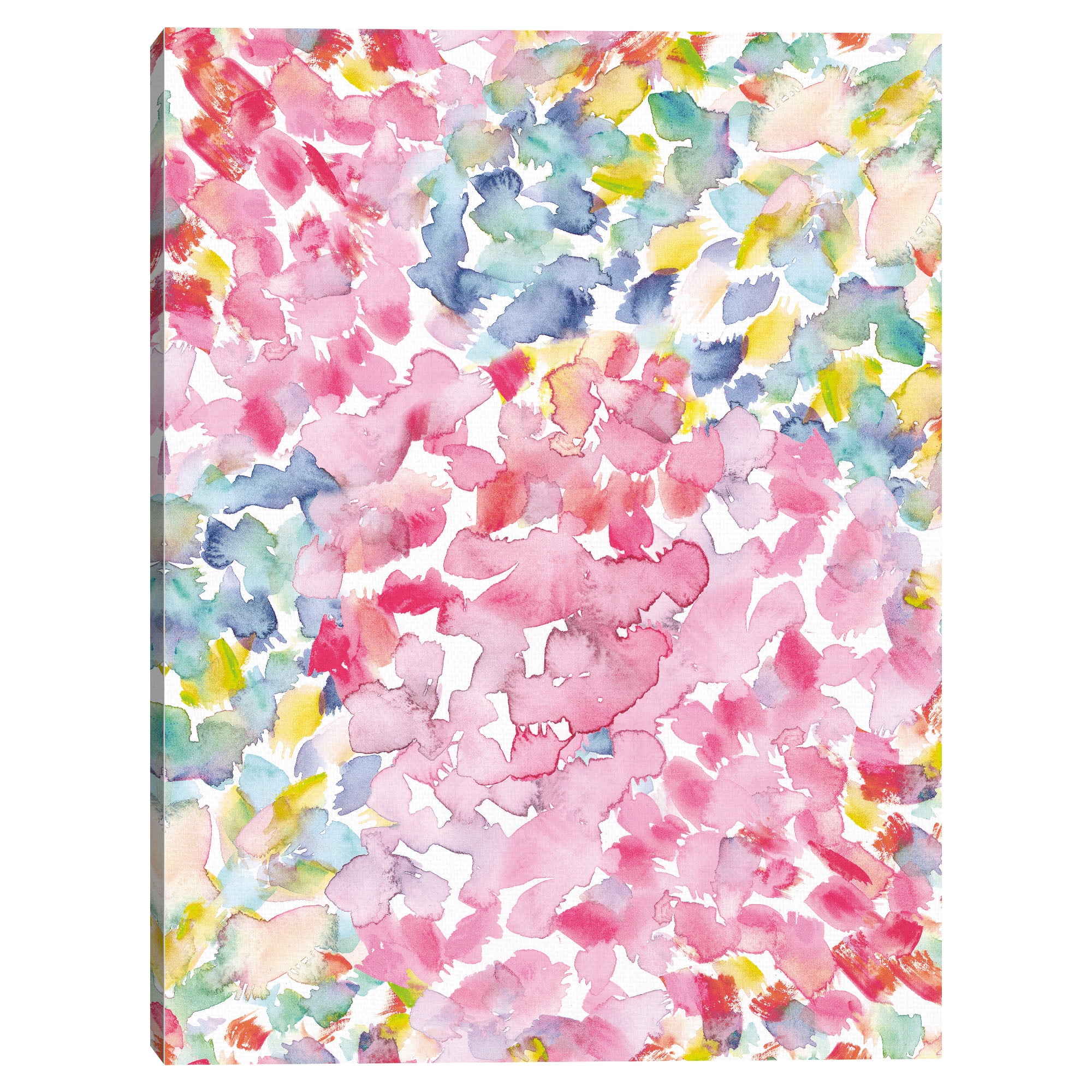 Dancing Shapes by Willowbrook Fine Art Canvas Art Print